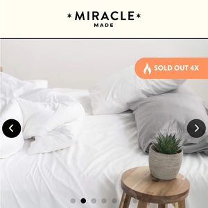Miracle Brand Queen Sheets